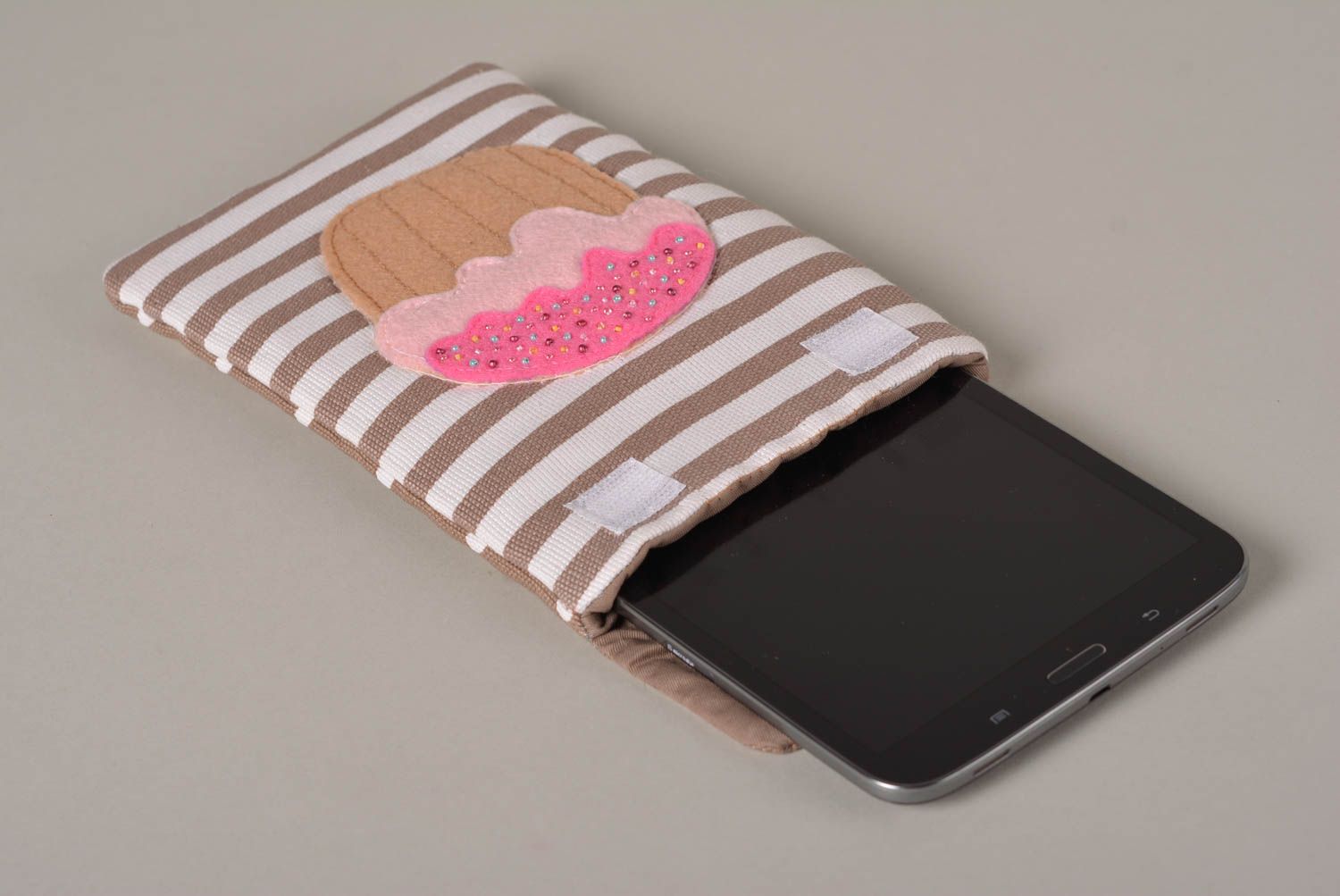 Stylish handmade gadget accessories textile tablet case gadget case design photo 2