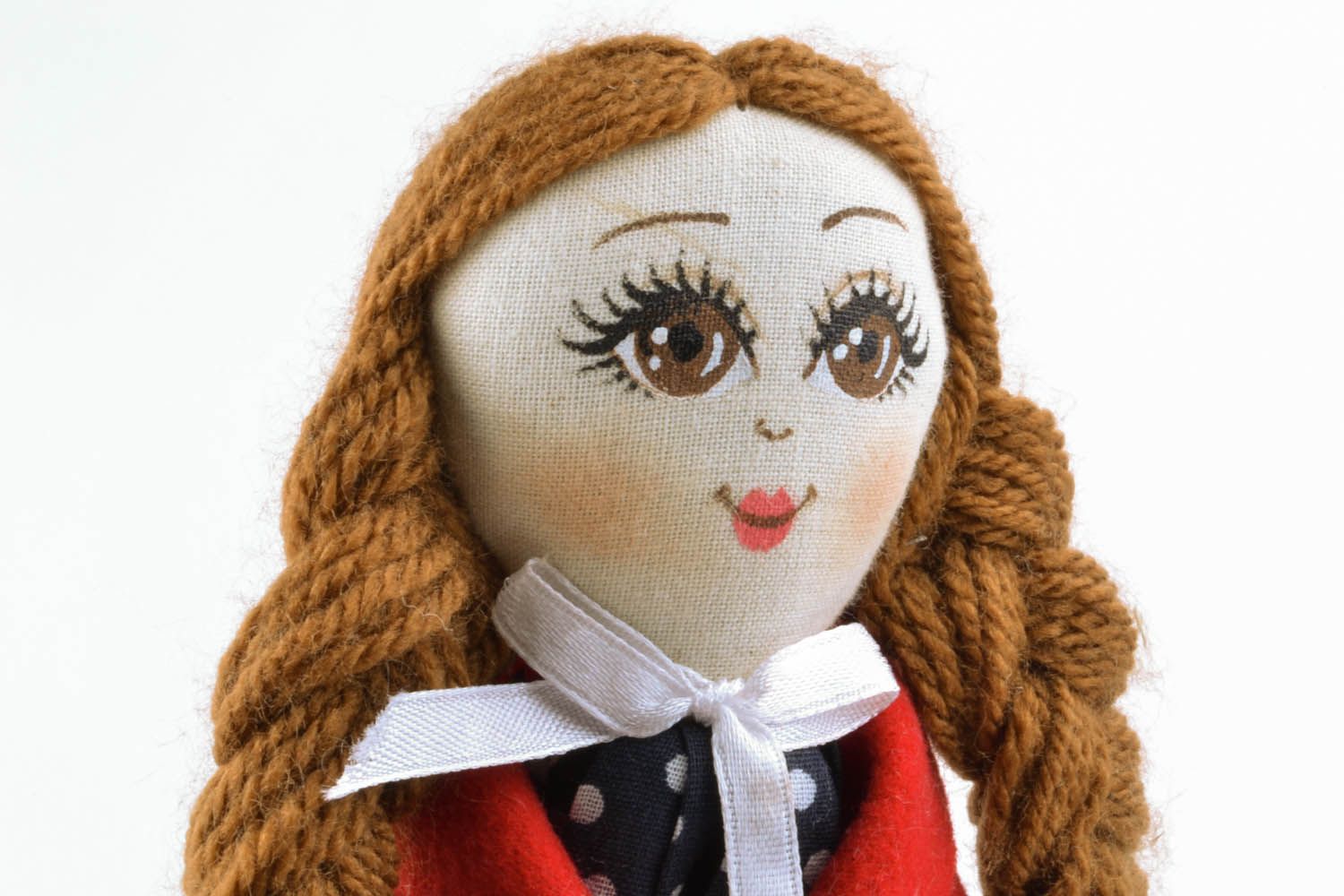 Doll with long braids photo 2