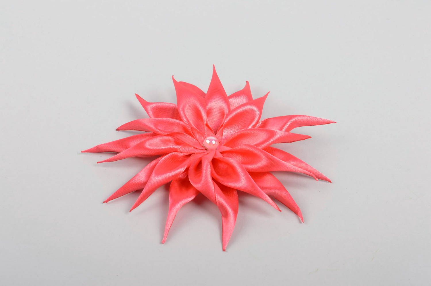 Handmade hair clip unusual accessory designer hair clip gift for her flower clip photo 2
