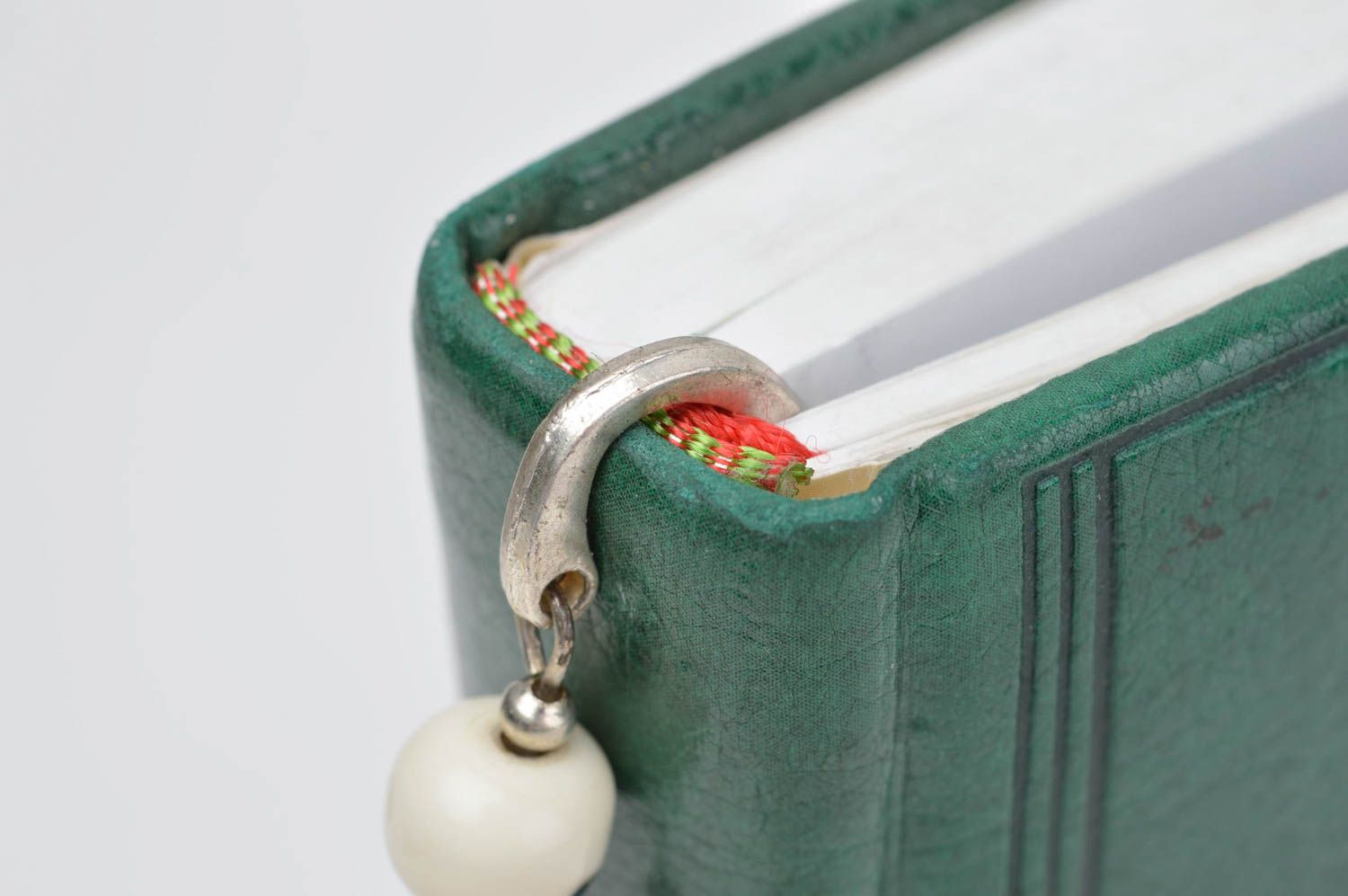 Beautiful handmade beaded bookmark glass bead bookmark designer accessories photo 2