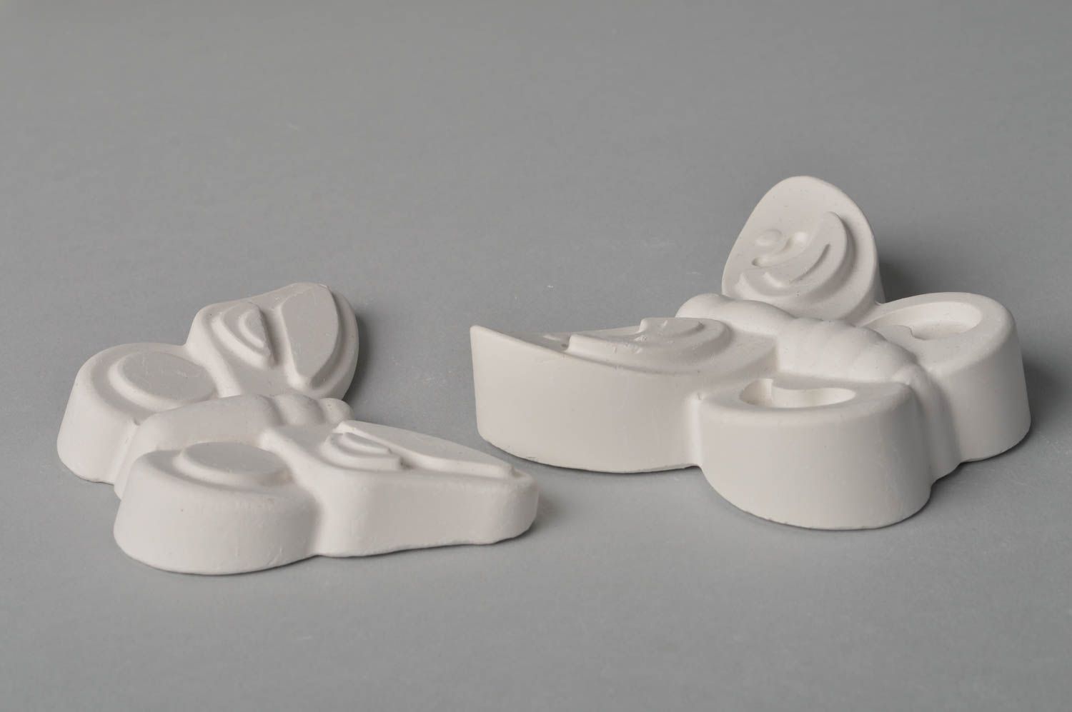 Handmade art supplies figurine blank for decoupage gypsum blank for creativity  photo 2