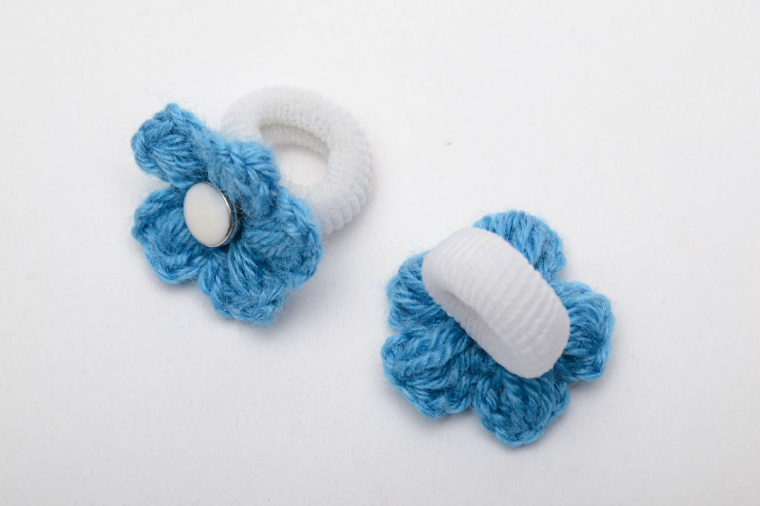 Small crochet scrunchies 2 items photo 4