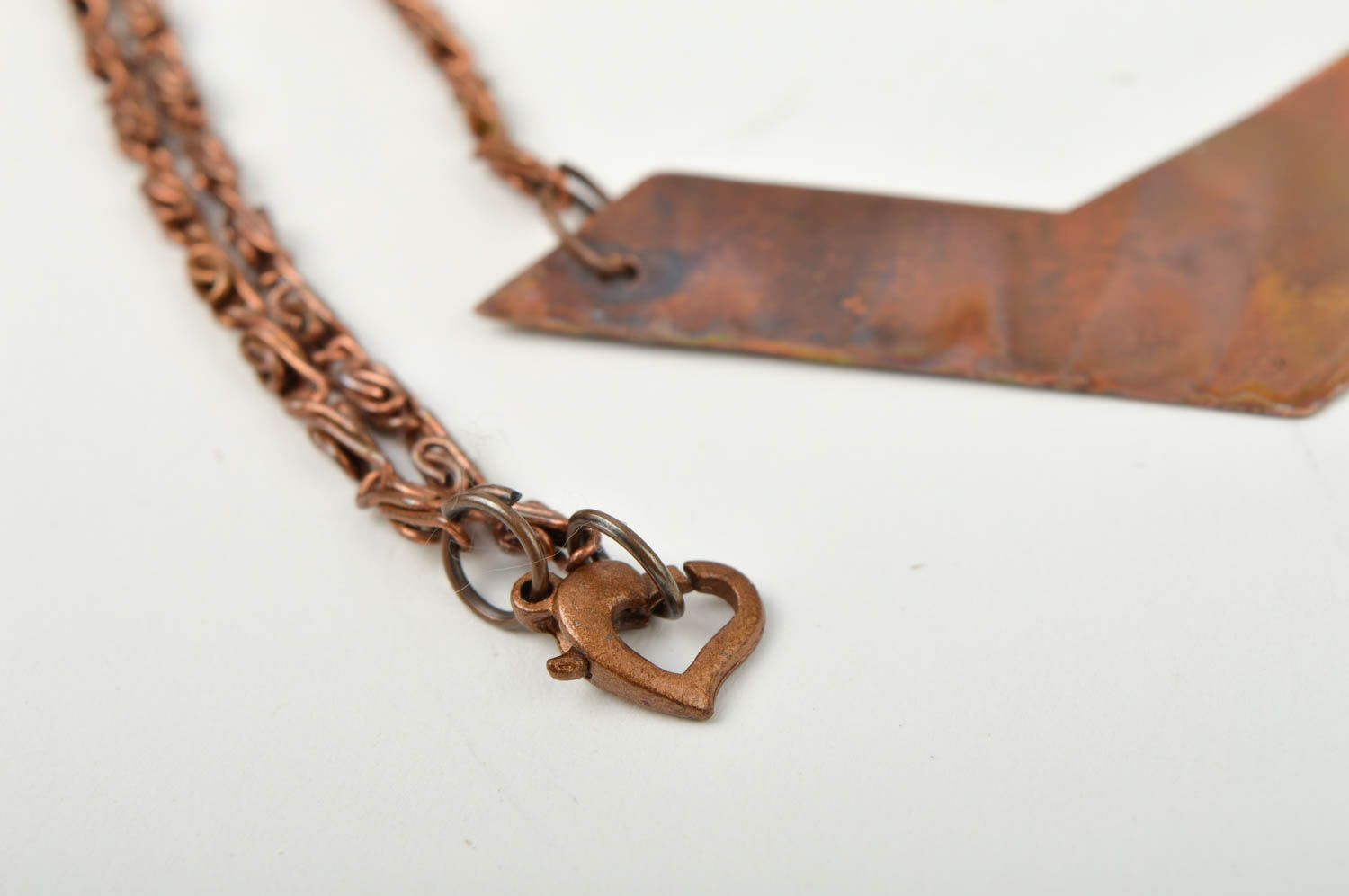 Schmuck Anhänger Kupfer Schmuck handgemacht Frauen Geschenke Halsketten Anhänger foto 5