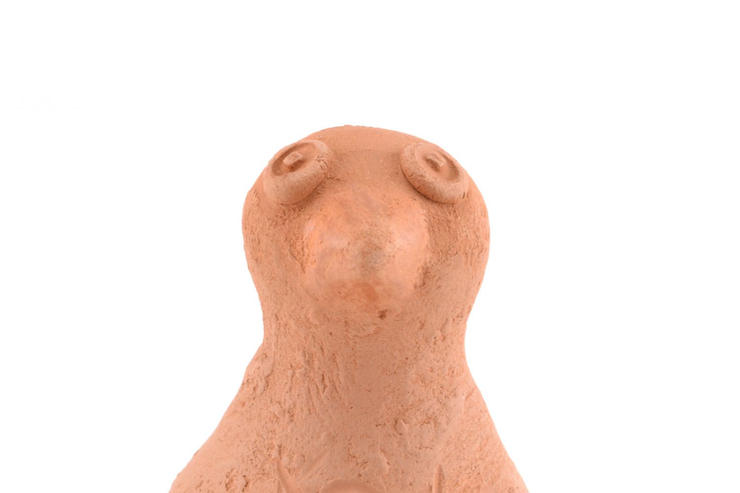 Lippenpfeife aus Keramik Vogel foto 2