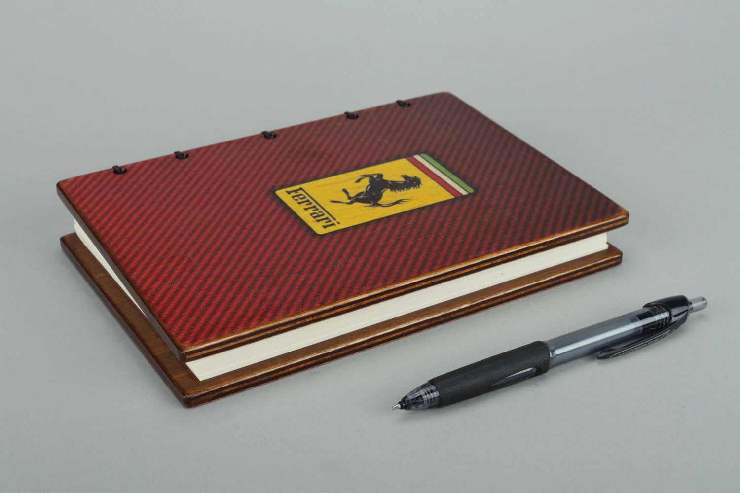 Stylish notebook Ferrari photo 3
