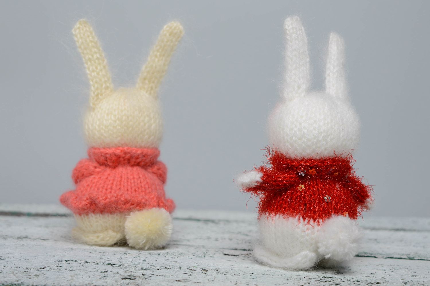 Soft crochet toys Lovely Hares photo 3