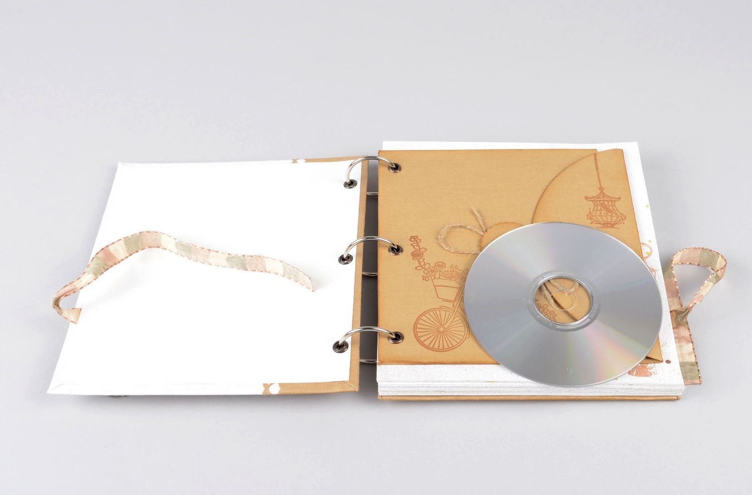 Подарок ручной работы книга для пожеланий дизайнерский блокнот симпатичный фото 3