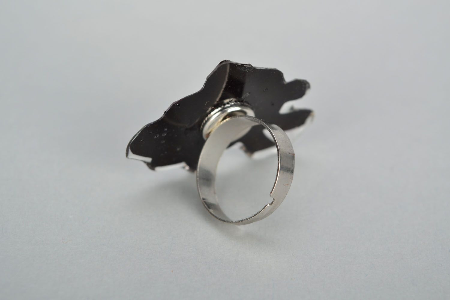 Design ring with 3D lacquer photo 4