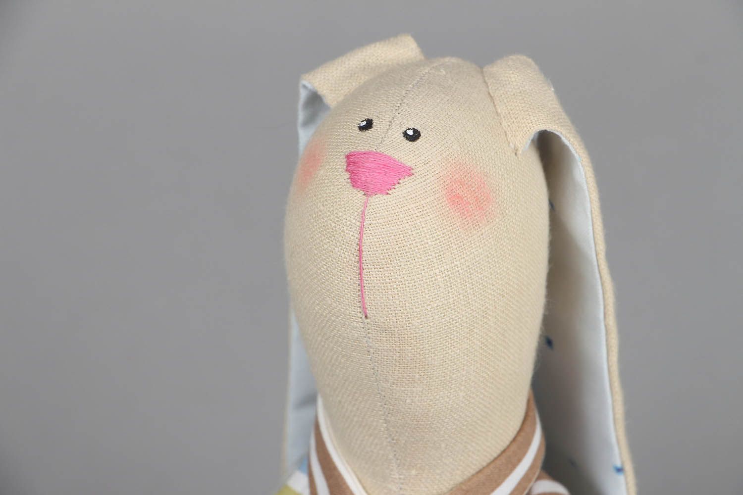 Interior textile toy Shy Bunny photo 2