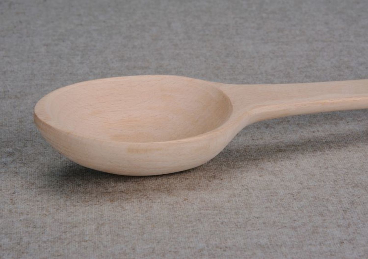 Cucchiaio di legno fatto a mano attrezzi da cucina stoviglie di legno naturale
 foto 3