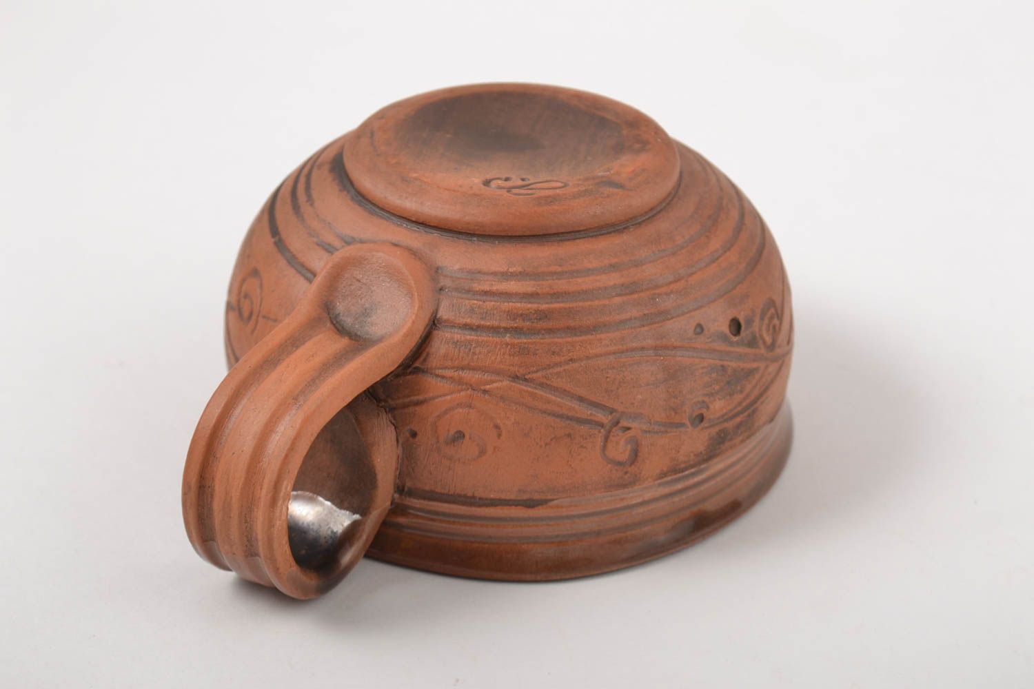 Handmade Keramik Geschirr Tee Tasse Küchen Zubehör originelle Geschenke 300 ml  foto 3