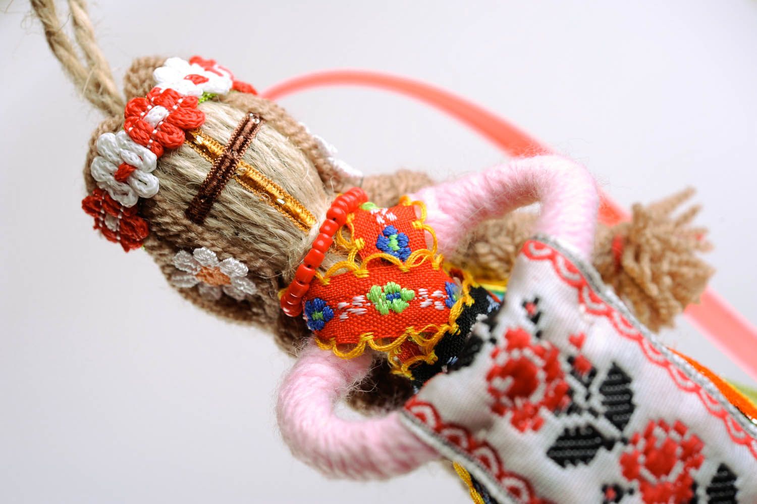 Poupée motanka amulette ethnique ukrainienne  photo 2