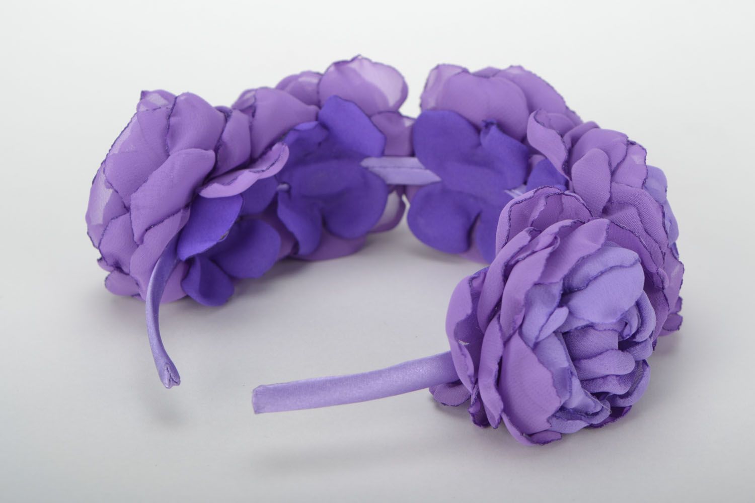 Homemade headband Lilac Splendor photo 5