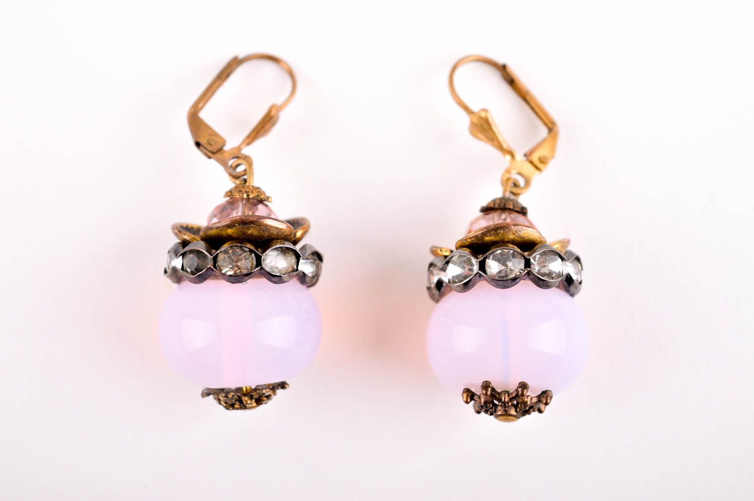 Handmade arrings designer accessory unusual gift for women long earrings photo 3