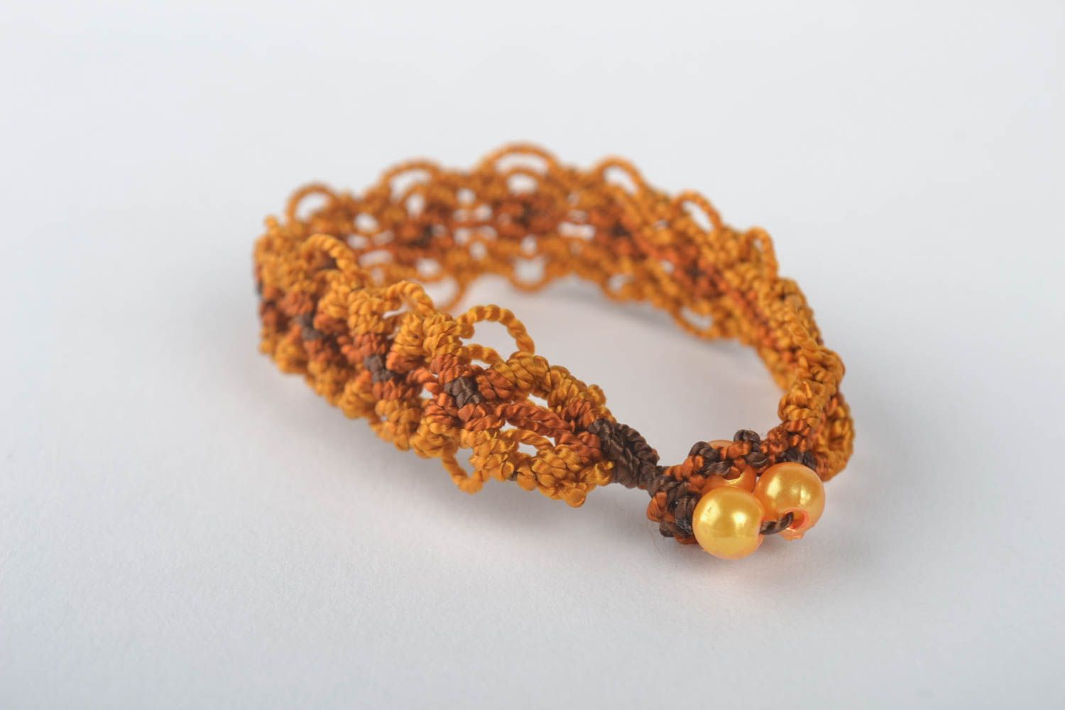 Beautiful handmade woven thread bracelet fashion accessories cool jewelry photo 3