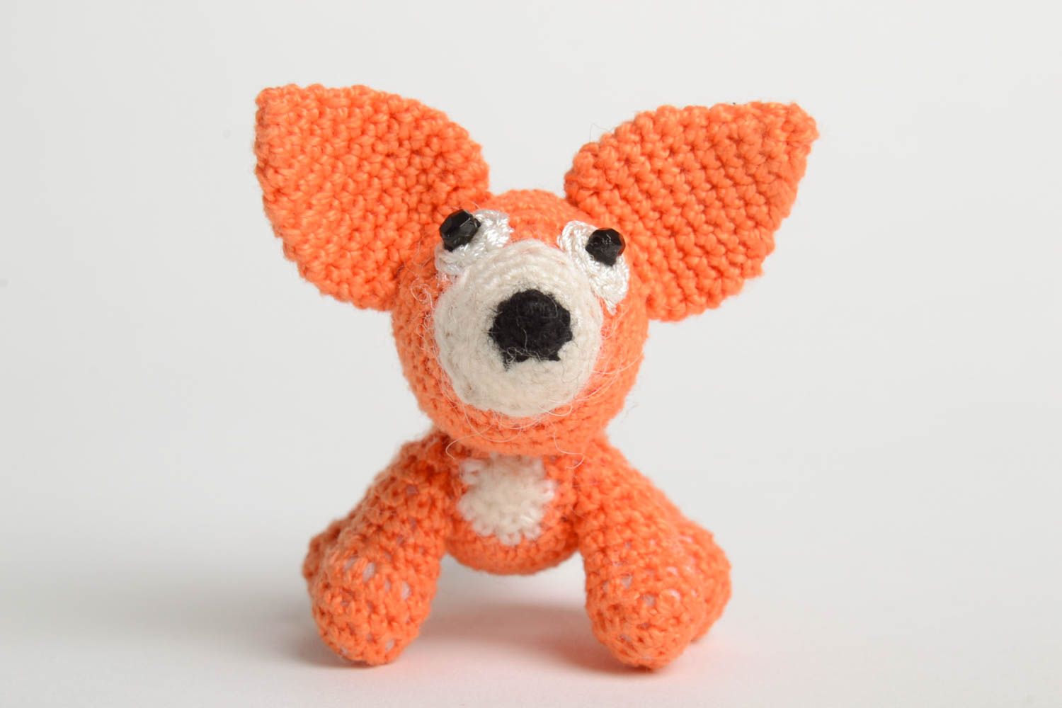 Handmade toy for kids stylish designer children presents soft toy fox photo 2