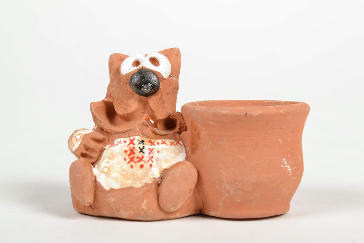Handmade ceramic figurine photo 4