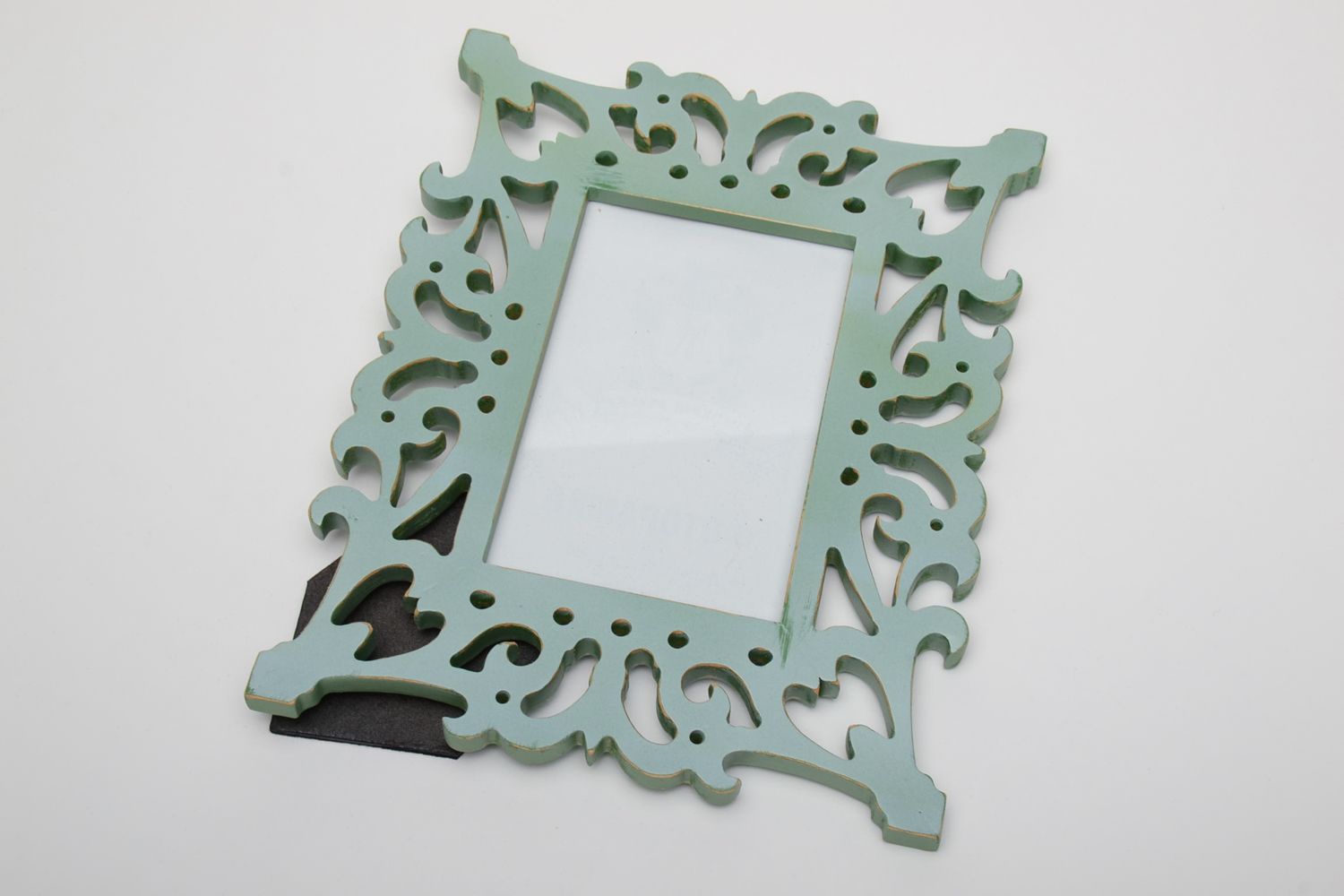 Hand carved wooden photo frame photo 1