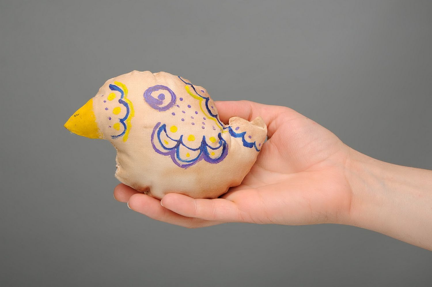 Giocattolo aromatizzato fatto a mano pupazzo decorativo bambola uccello foto 2