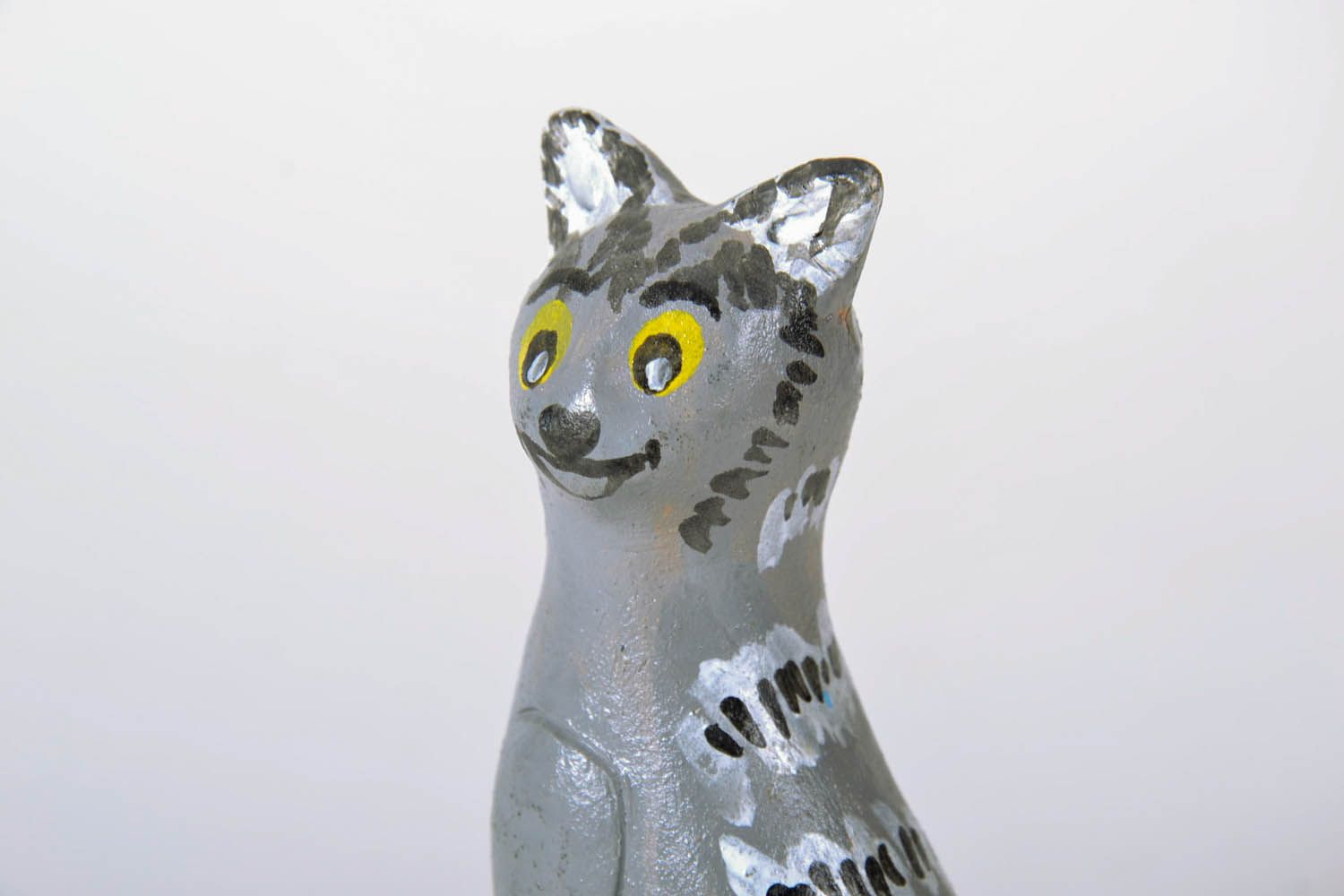 Figurine en céramique Chat faite main photo 4