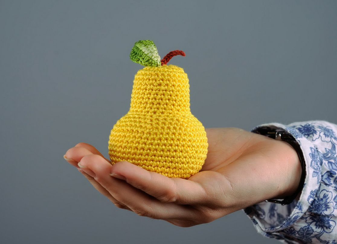 Soft toy Pear photo 1