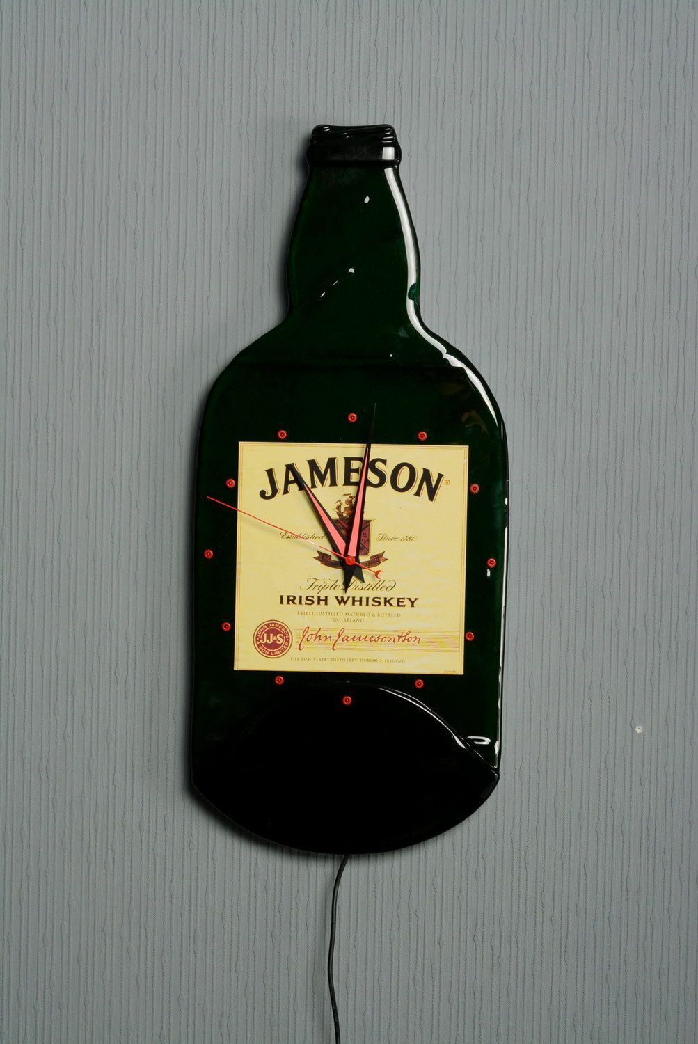 Horloge en verre avec illumination Jameson photo 2