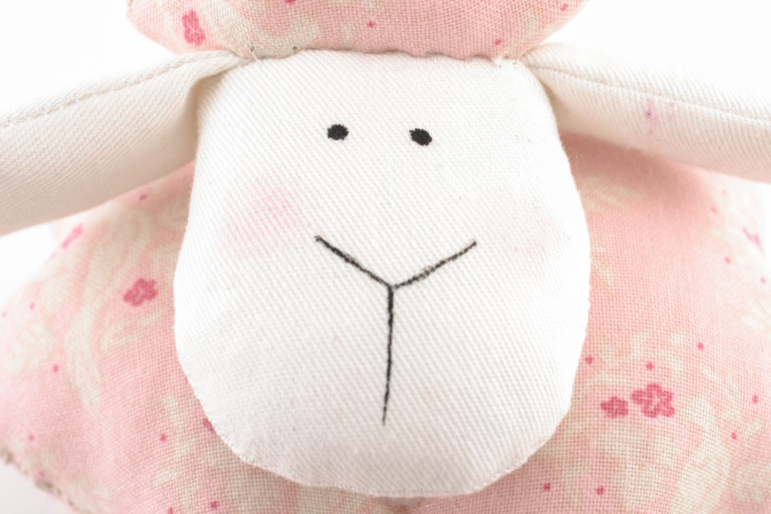 Soft toy Pink Sheep photo 3