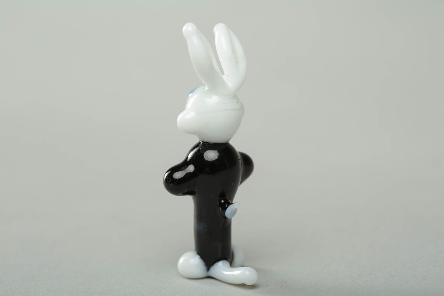 Lampwork glass figurine Hare photo 2