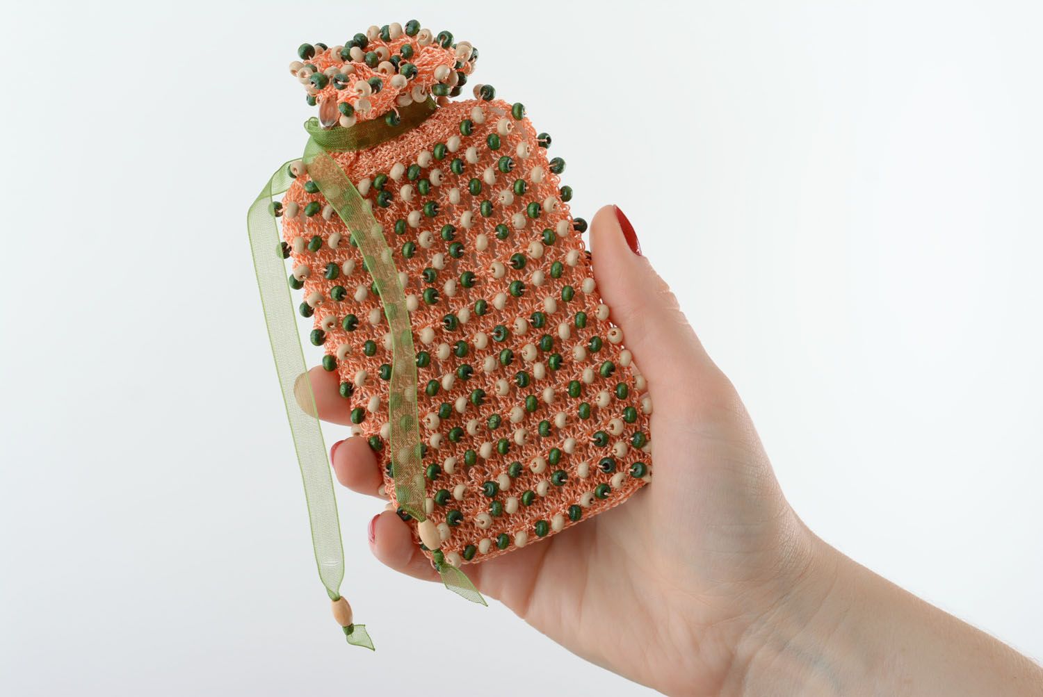 Crochet phone case Fern Flower photo 5