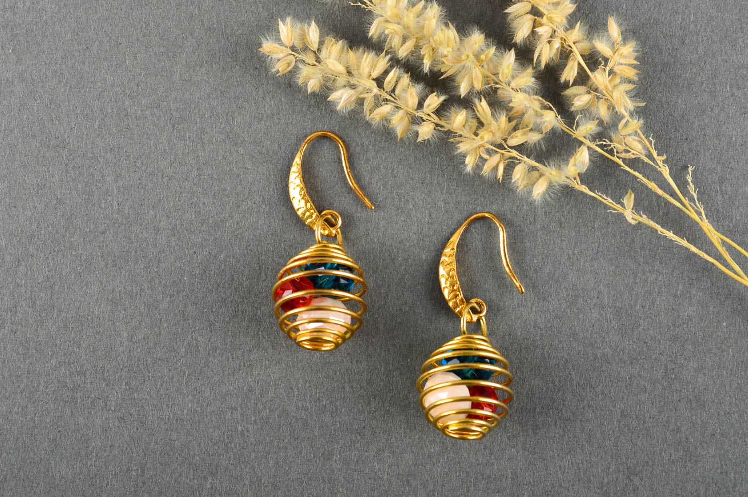 Cute earrings designer jewelry handmade earrings womens accessories gift ideas photo 1