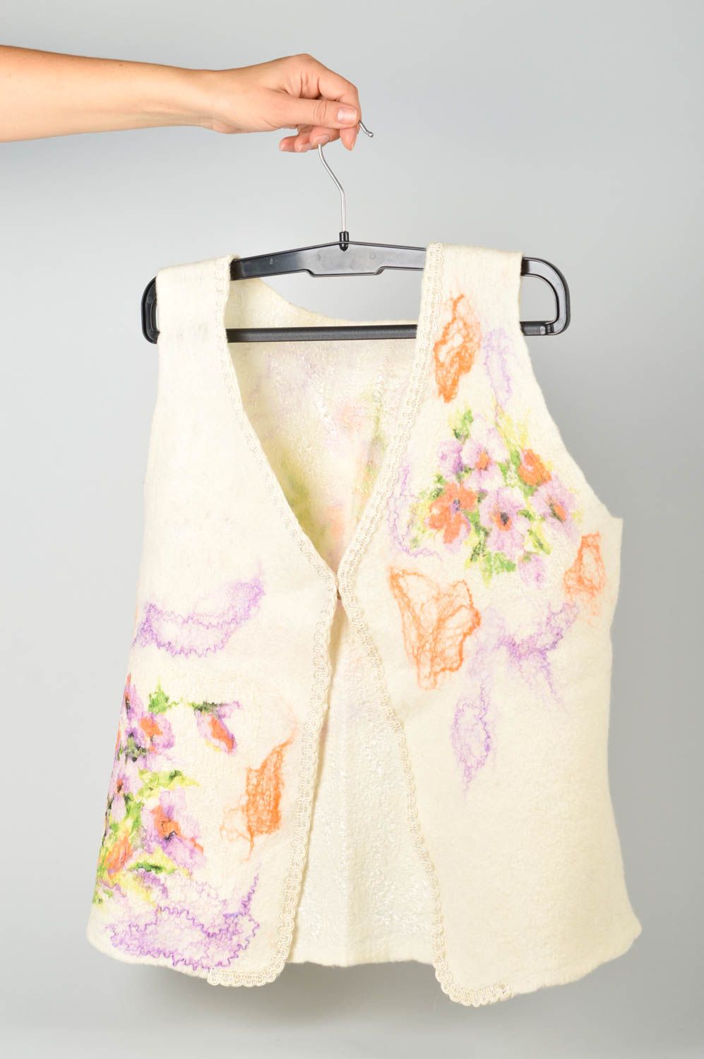 Stylish handmade waistcoat lovely beautiful accessories cute sleeveless jacket photo 1