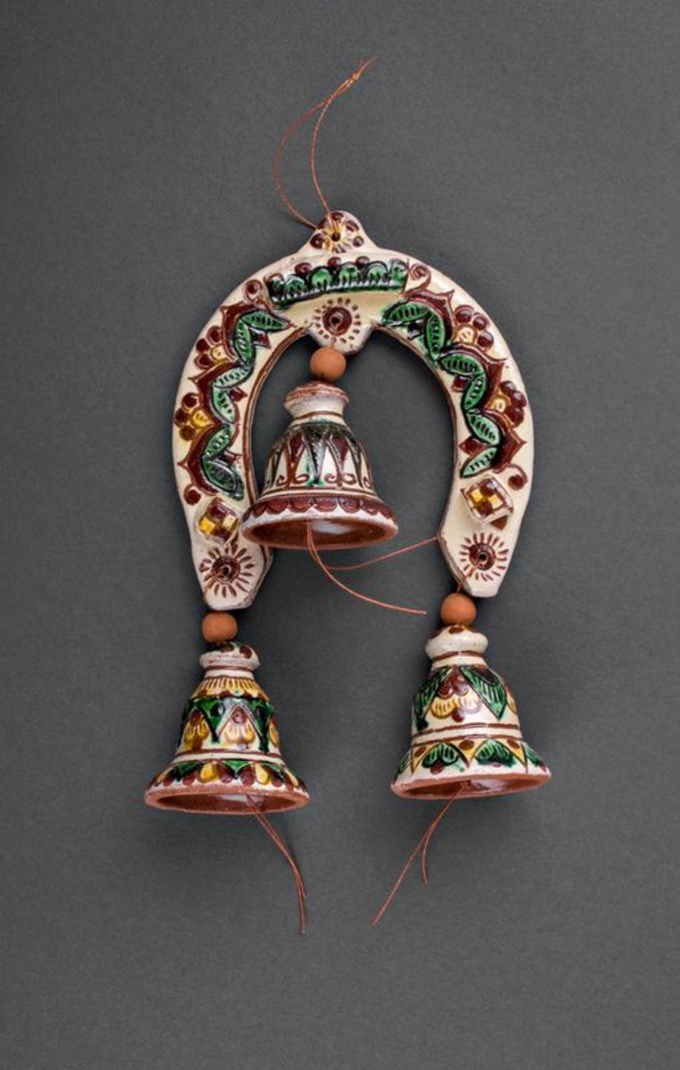 Interior pendant Horseshoe with bells photo 2