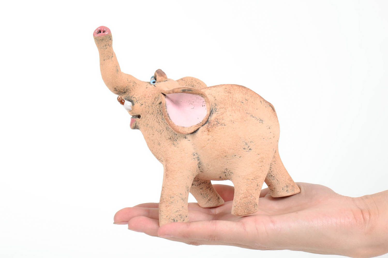 Figurine céramique faite main 'Éléphant' photo 5