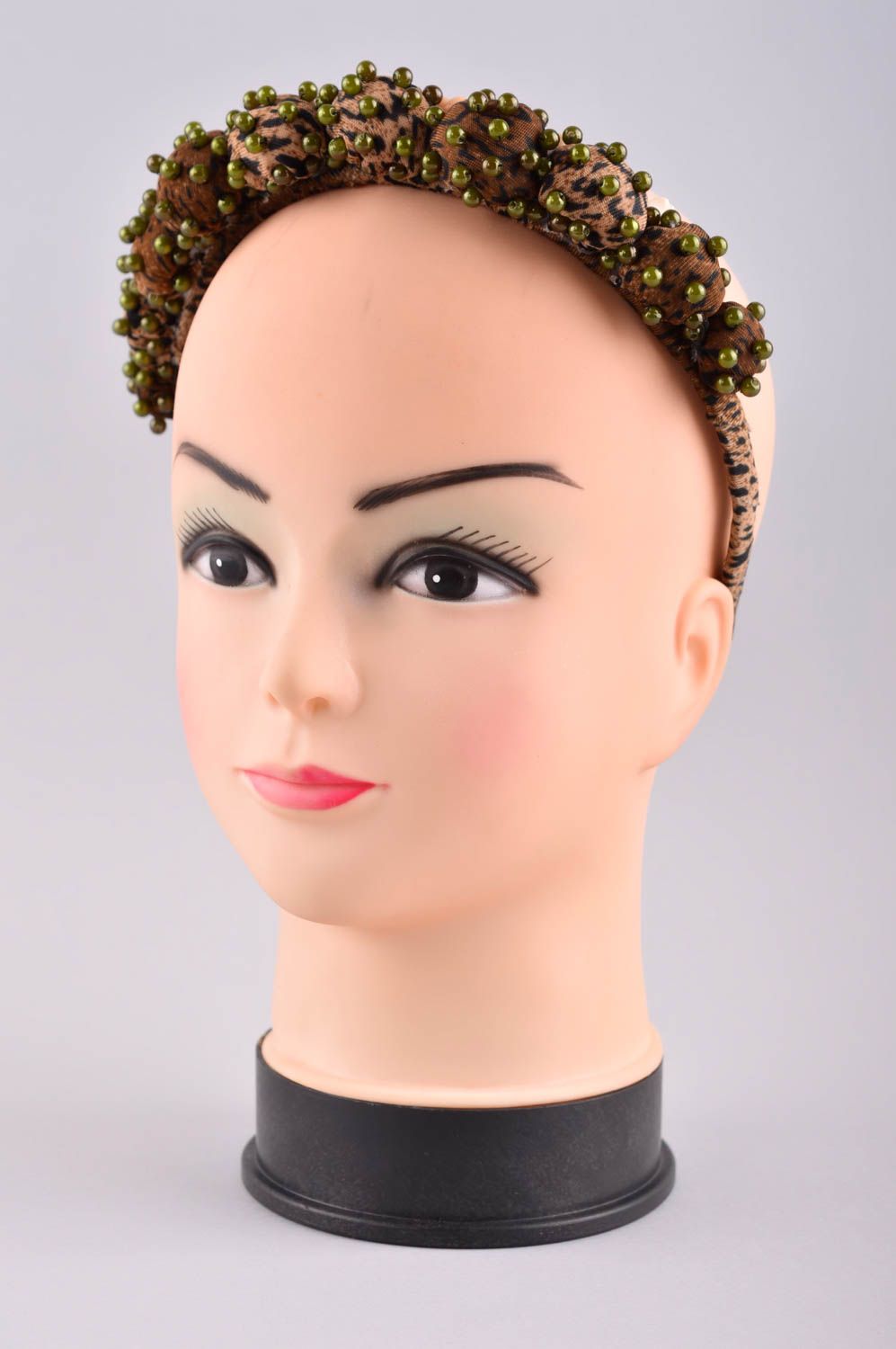 Diadema para el pelo artesanal adorno para el cabello accesorio de mujer foto 2