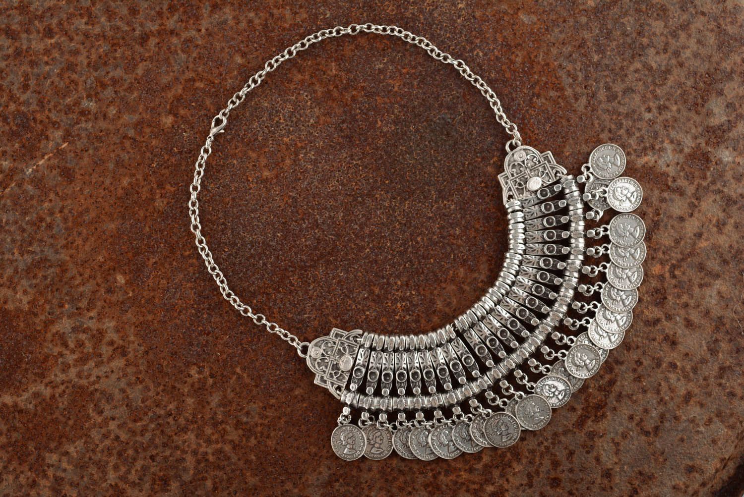 Metal necklace Cleopatra photo 3