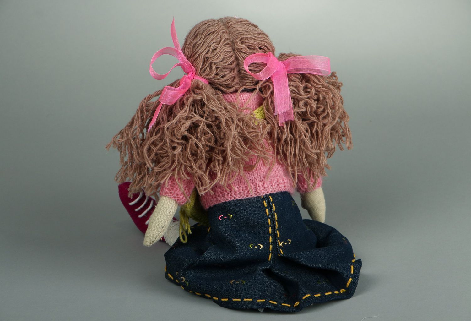 Tilde doll made from natural materials photo 3