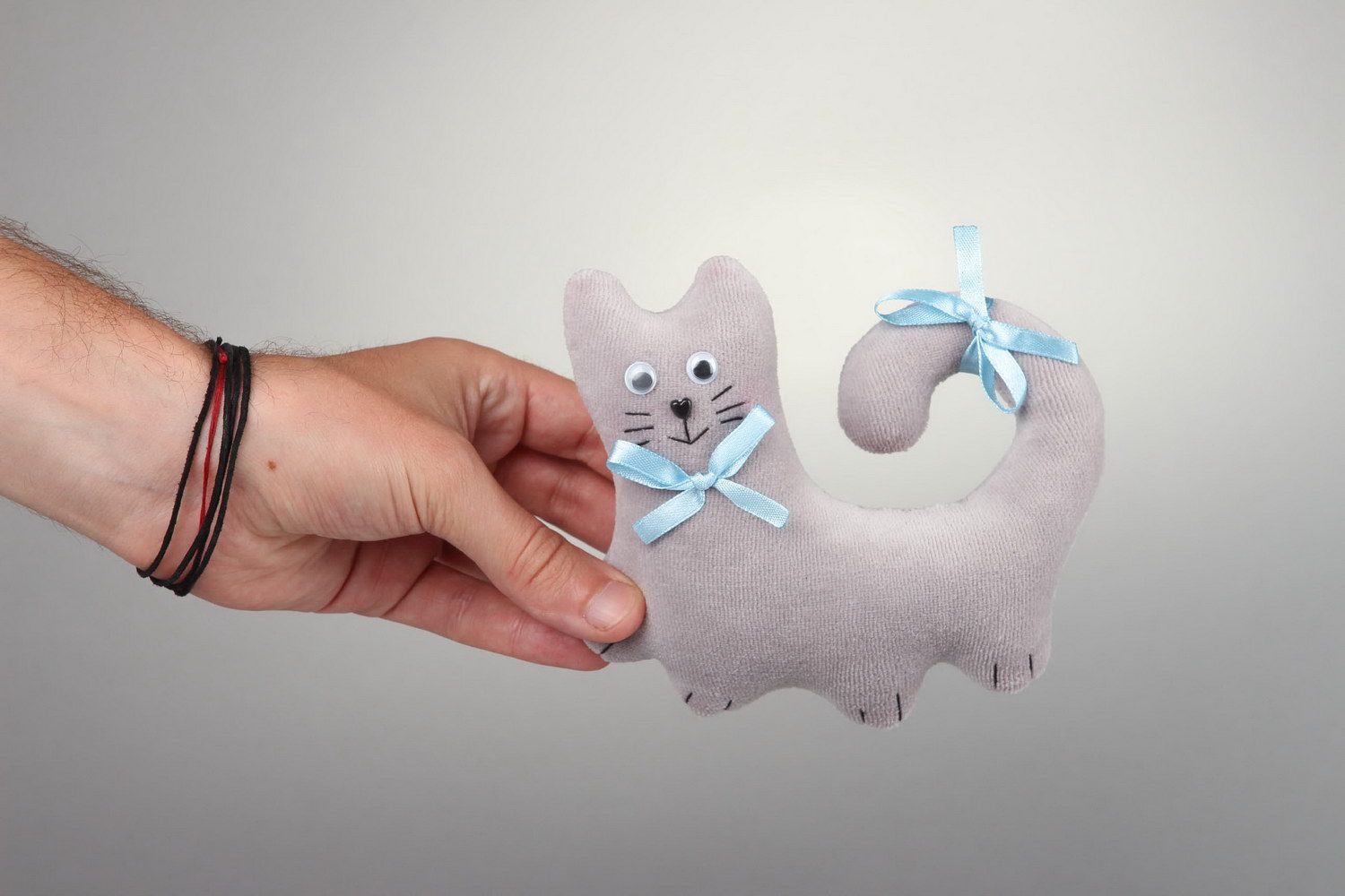Fabric toy Tailed cat photo 3