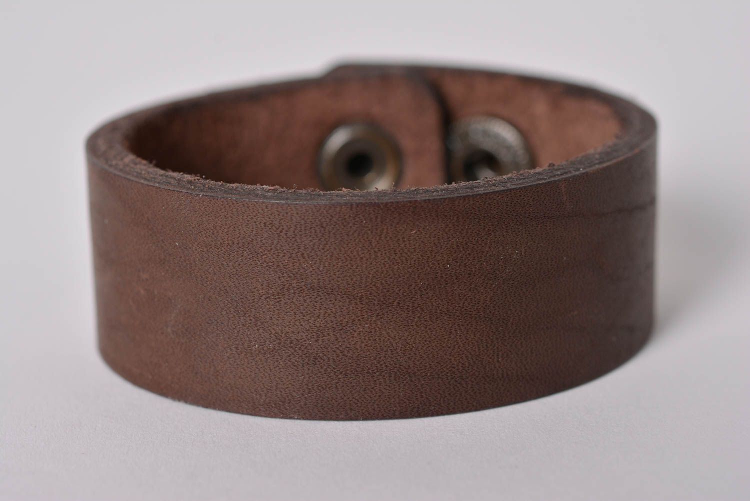 Unusual handmade wrist bracelet leather goods artisan jewelry fashion tips photo 1