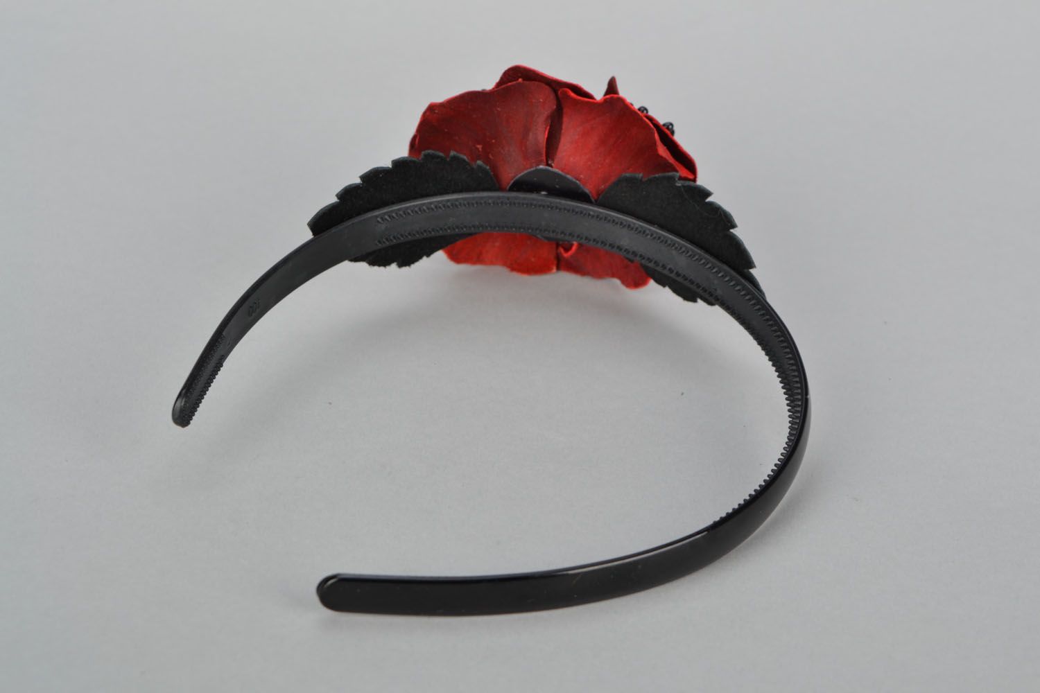 Design headband with poppies photo 5