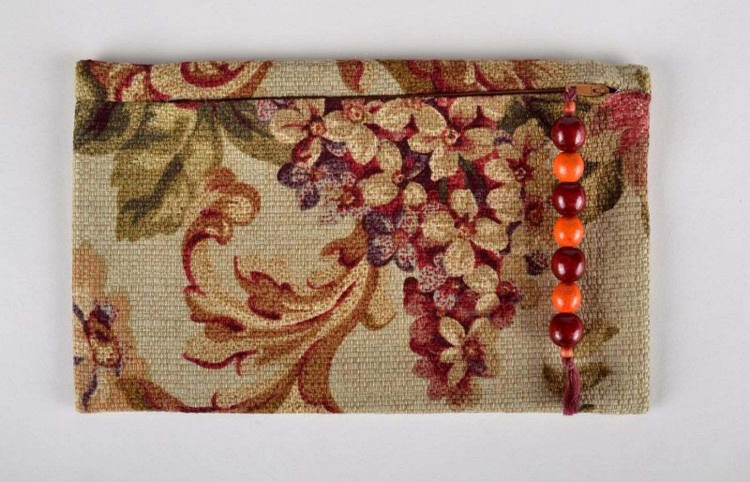 Beauty bag - clutch with flowers photo 2