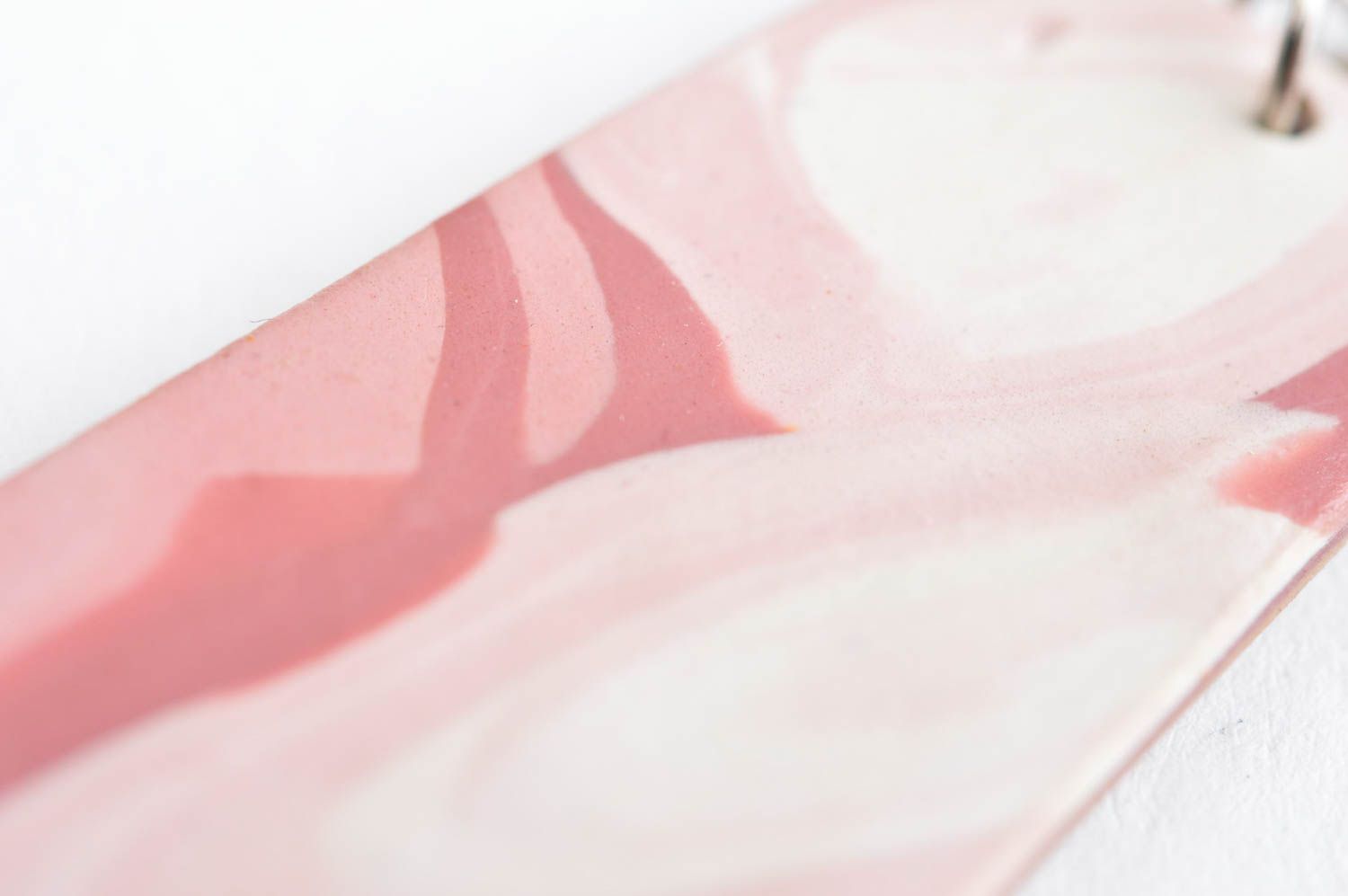 Женские серьги украшение ручной работы серьги с подвесками оригинальной формы фото 5