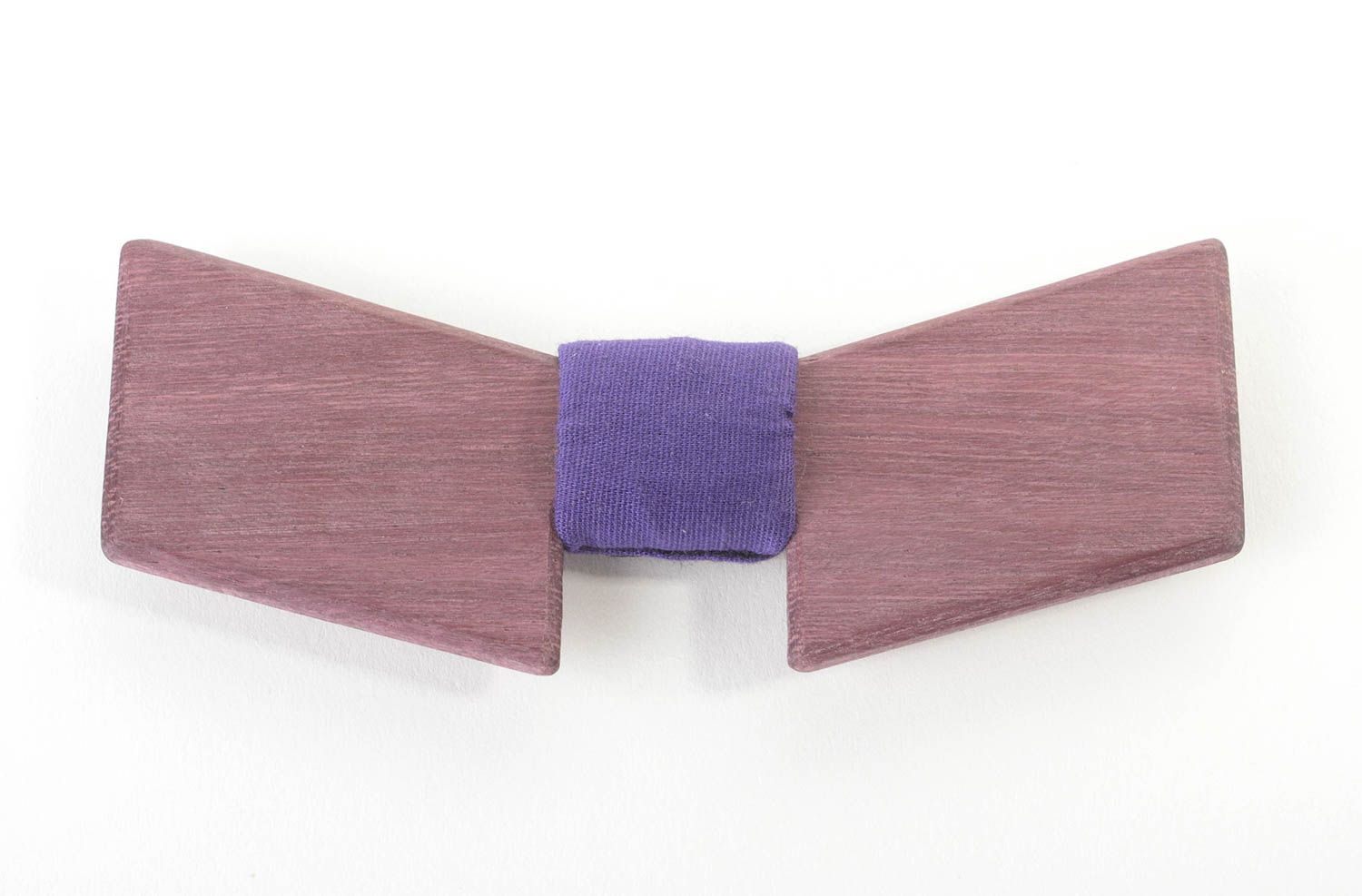 Ausgefallene Fliege aus Holz handmade Accessoire für Männer Krawatte Fliege foto 3