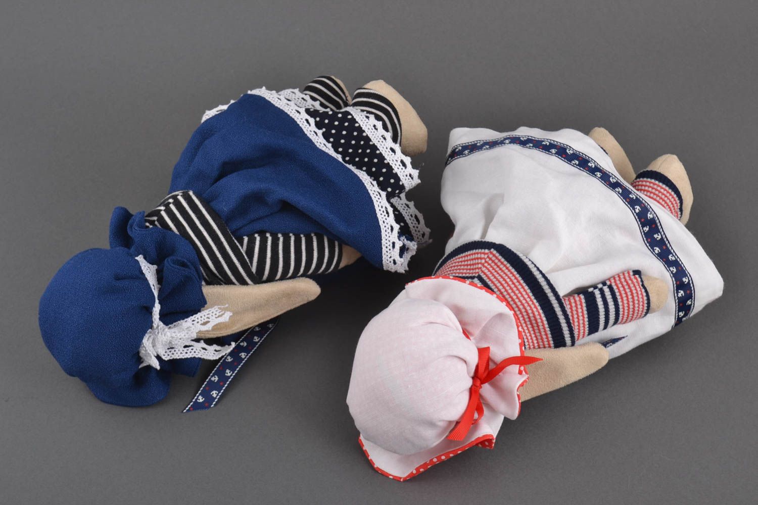 Beautiful homemade soft toys childrens toys stuffed toys 2 pieces gifts for kids photo 3