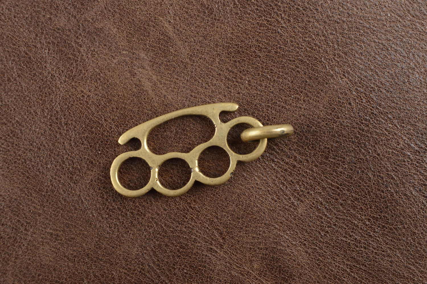 Handmade accessories bronze necklace metal pendant bronze jewelry unusual gift photo 1