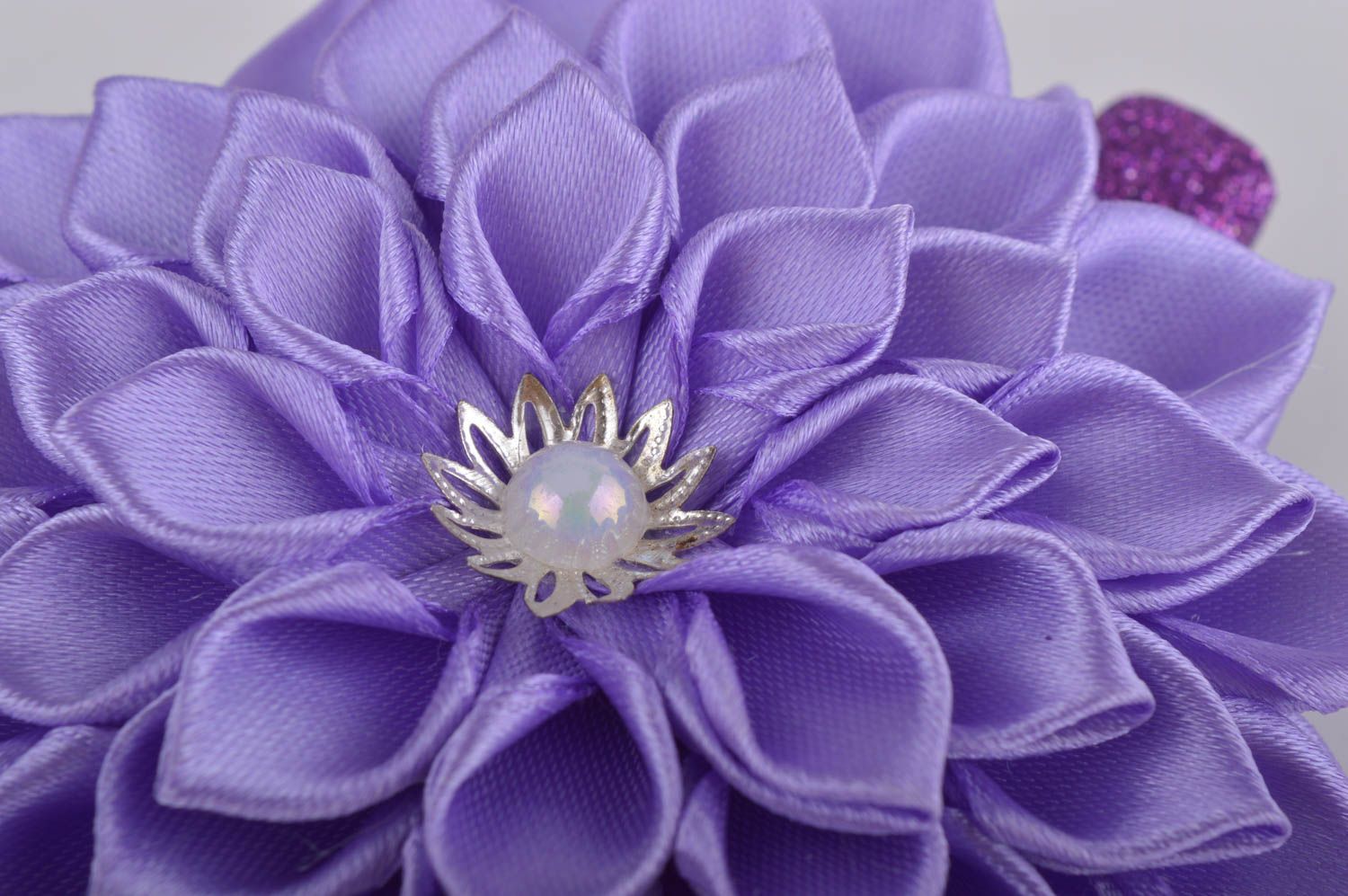 Haarspange Blume handmade Accessoire für Haare Haarschmuck Blüte Mode Accesso foto 4