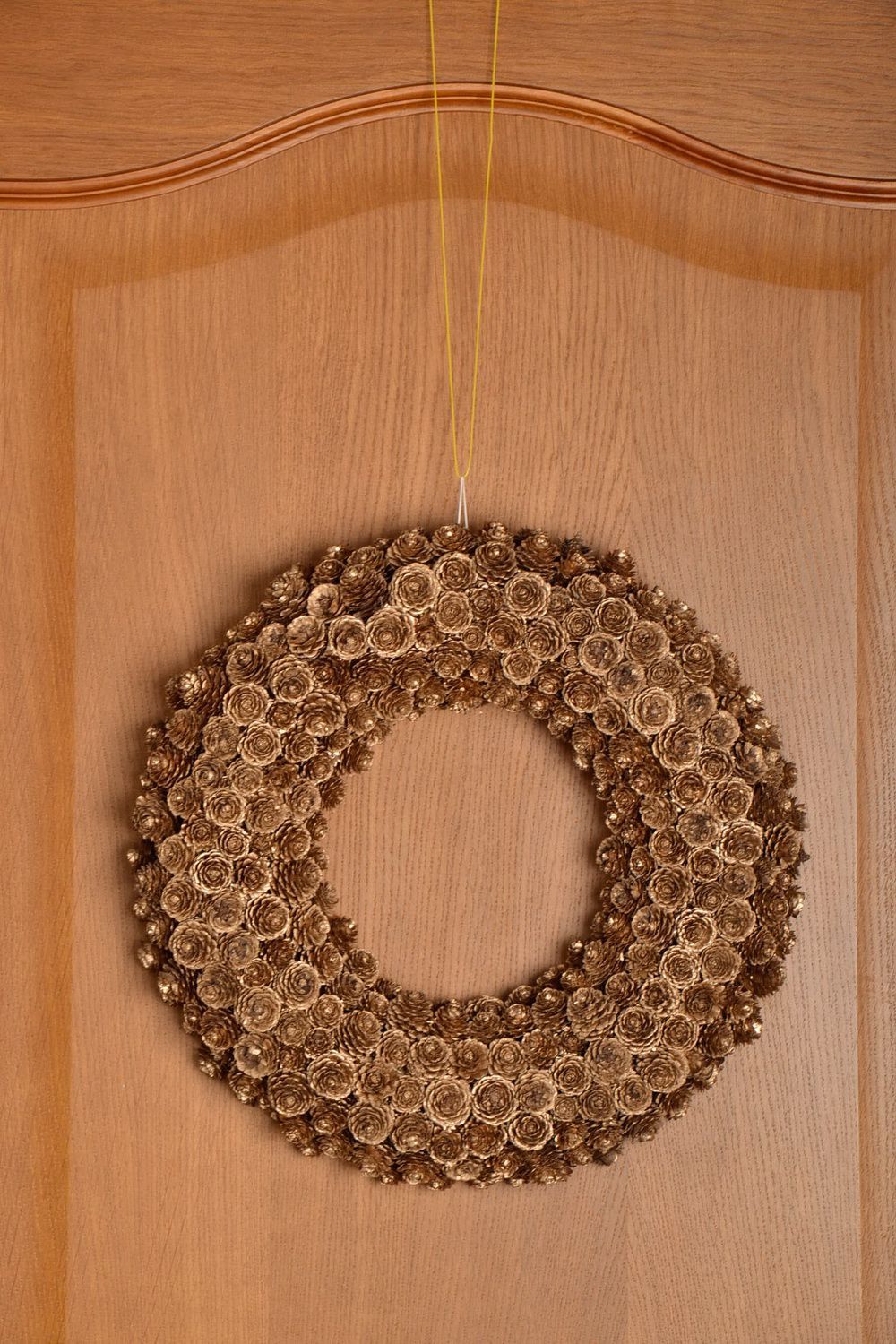 Corona decorativa para la puerta  foto 5