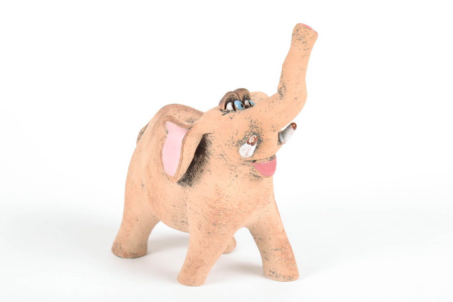 Figurine céramique faite main 'Éléphant' photo 2
