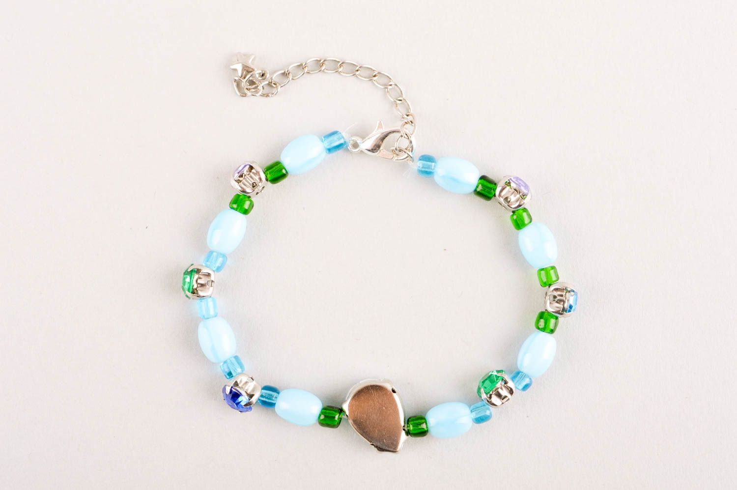 Handmade bracelet unusual accessory designer jewelry beaded bracelet gift ideas photo 4
