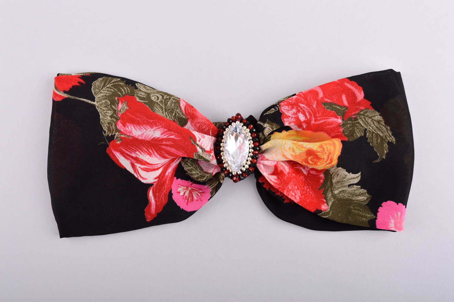 Handmade Turban Haarband Stirnband für Frauen Mode Accessoire mit Blumen foto 5