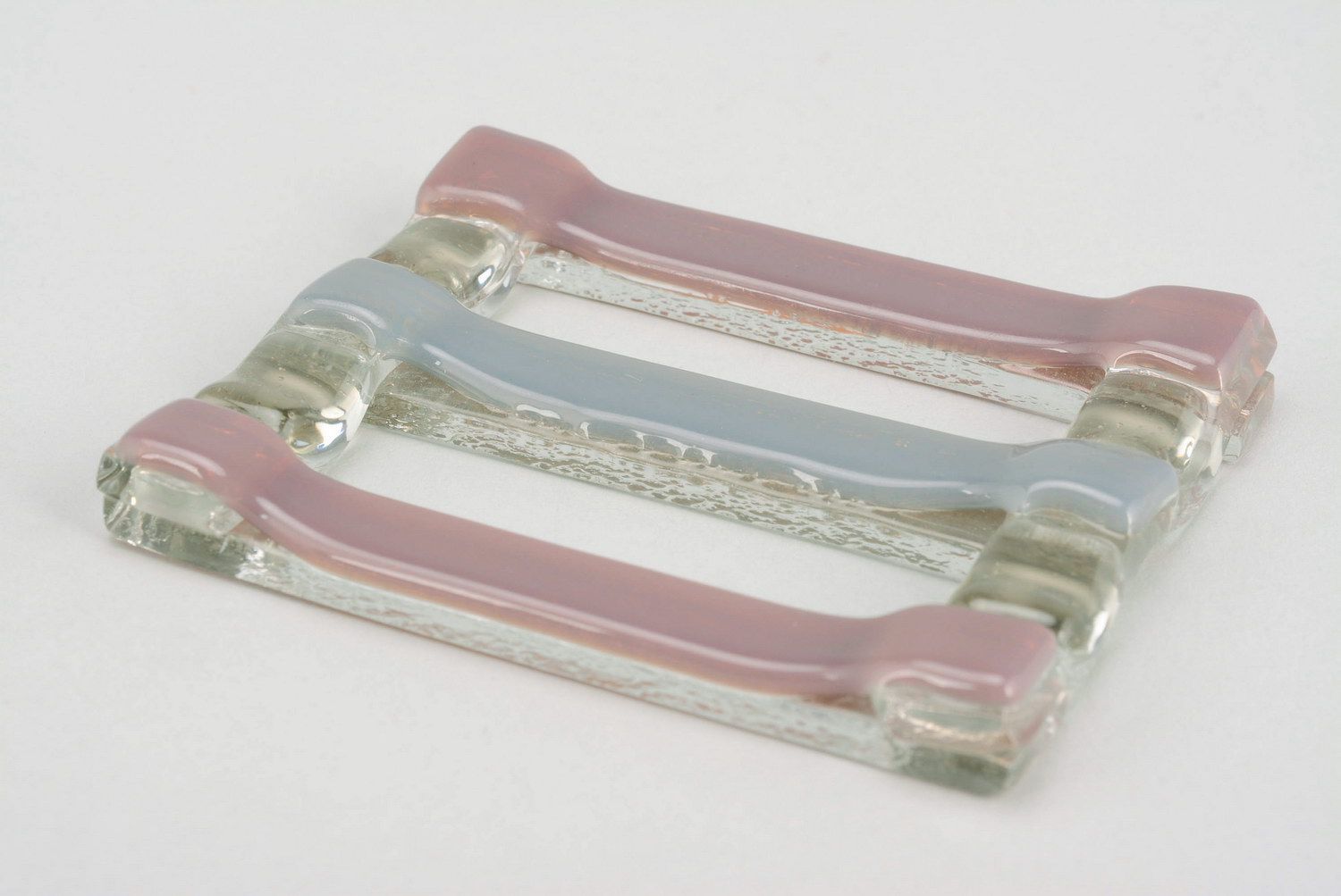 Glass scarf clip Gentle photo 5
